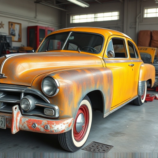vehicle restoration process
