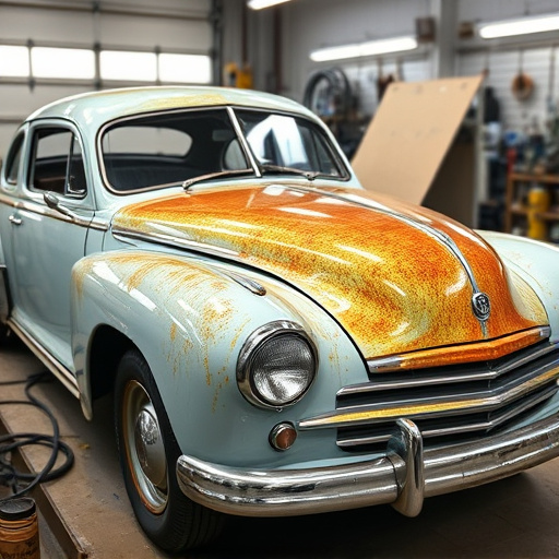 vehicle restoration process