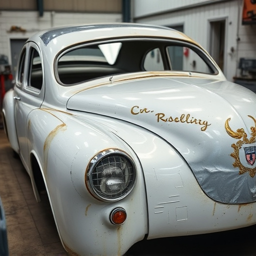 vehicle restoration process