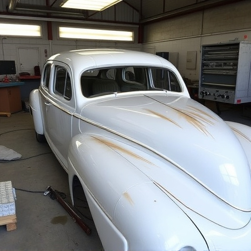 vehicle restoration process