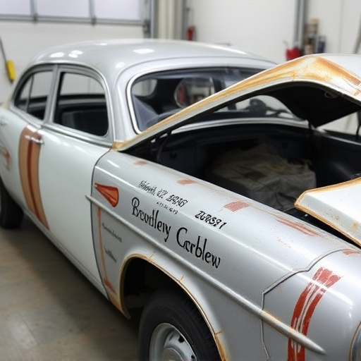vehicle restoration process