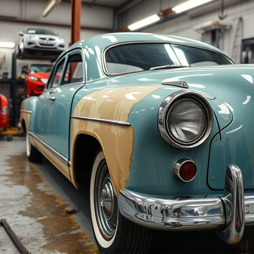 vehicle restoration process