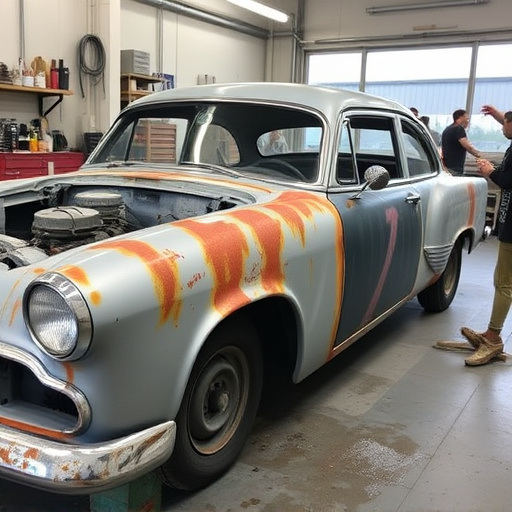 vehicle restoration process