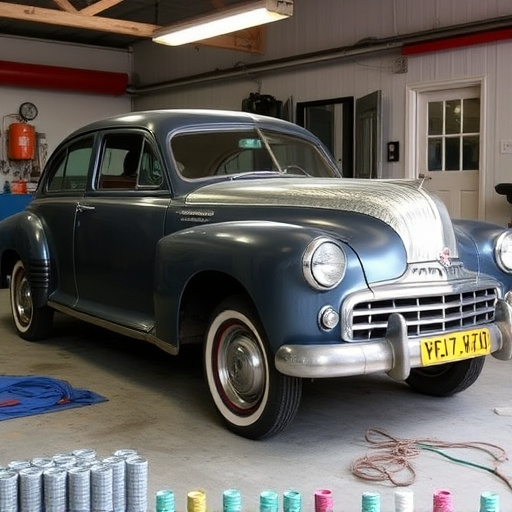 vehicle restoration process