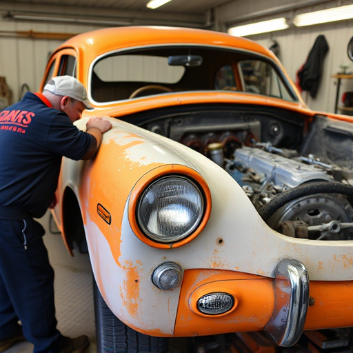 vehicle restoration process