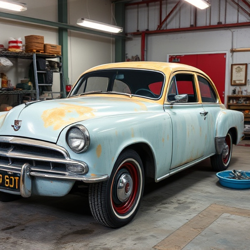 vehicle restoration process