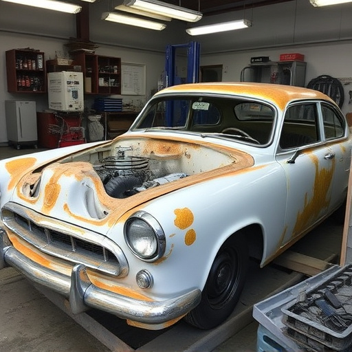 vehicle restoration process
