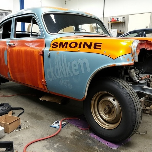 vehicle restoration process