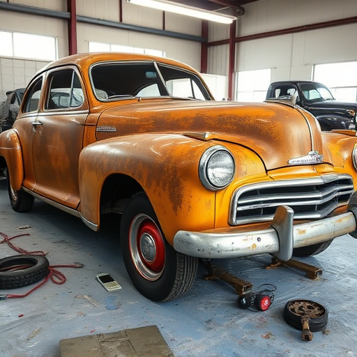 vehicle restoration process