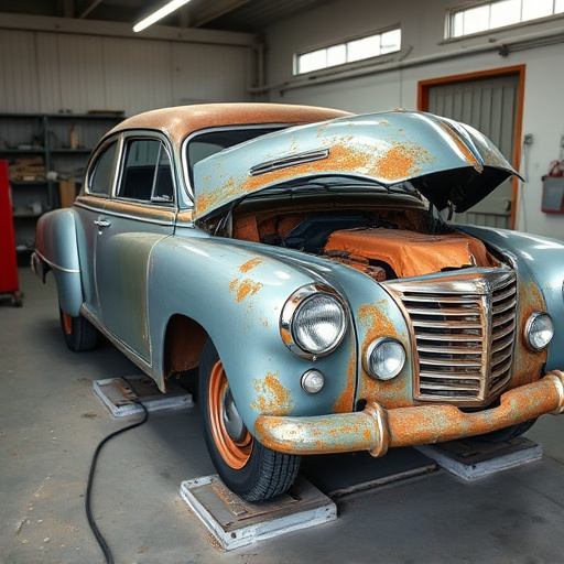 vehicle restoration process