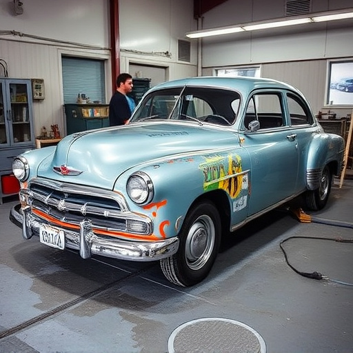 vehicle restoration process