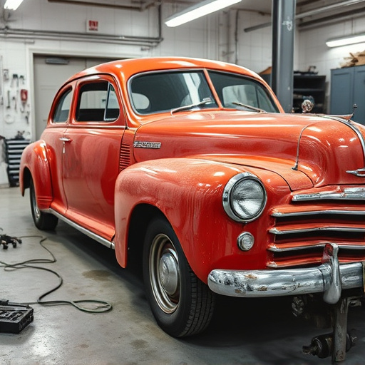 vehicle restoration process