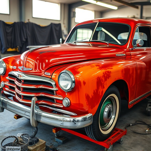 vehicle restoration process