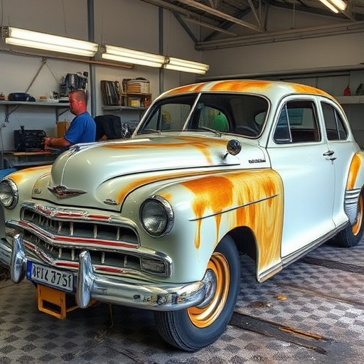 vehicle restoration process
