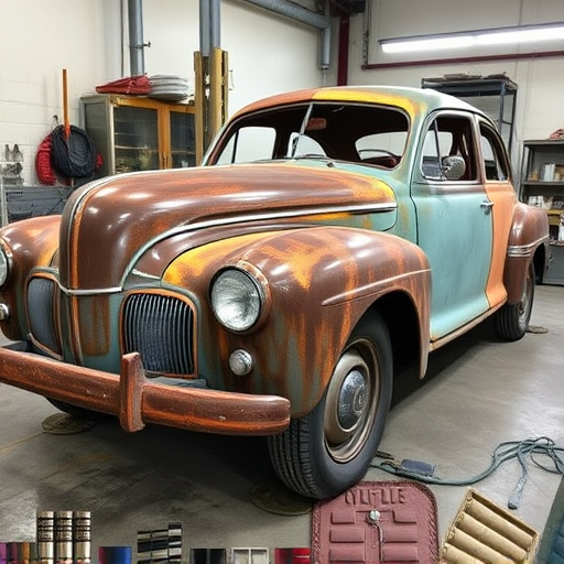 vehicle restoration process