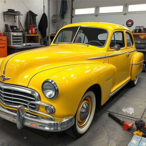 vehicle restoration process