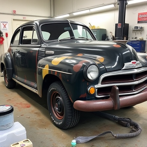 vehicle restoration process