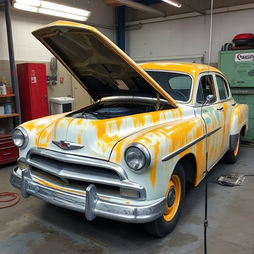 vehicle restoration process