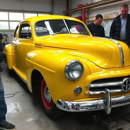 vehicle restoration process