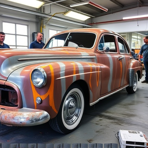 vehicle restoration process