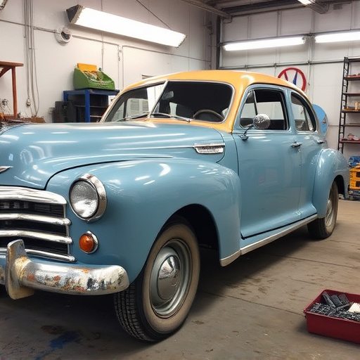 vehicle restoration process
