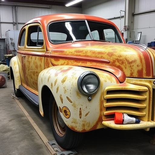 vehicle restoration process