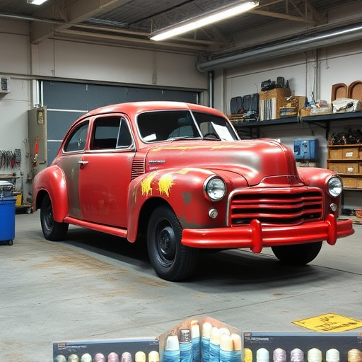 vehicle restoration process