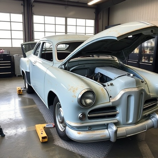 vehicle restoration process