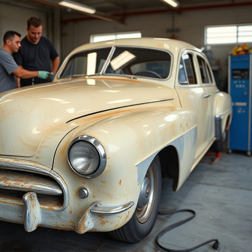vehicle restoration process