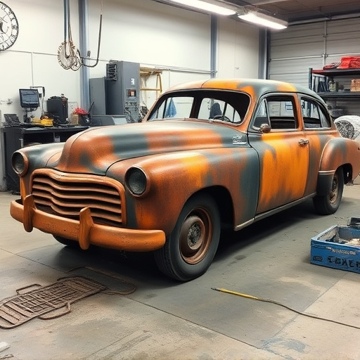 vehicle restoration process