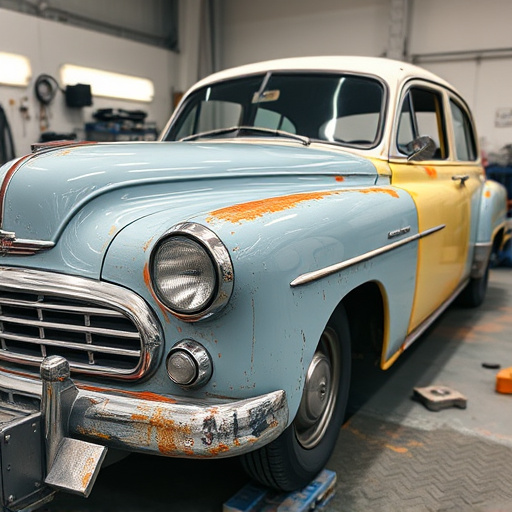 vehicle restoration process