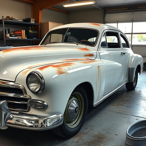 vehicle restoration process