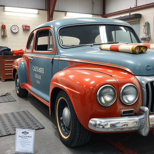 vehicle restoration process