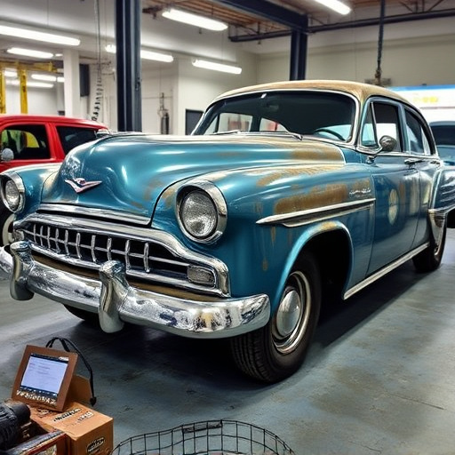 vehicle restoration process