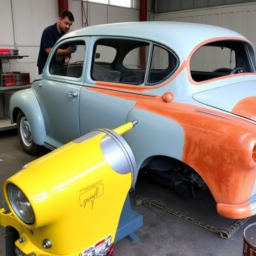 vehicle restoration process