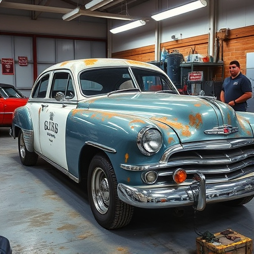 vehicle restoration process