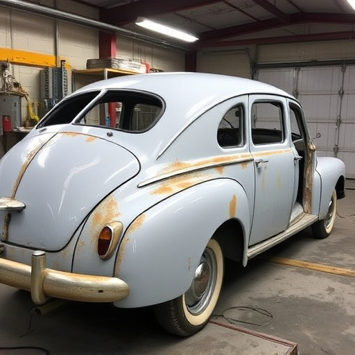 vehicle restoration process