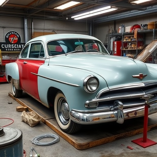 vehicle restoration process