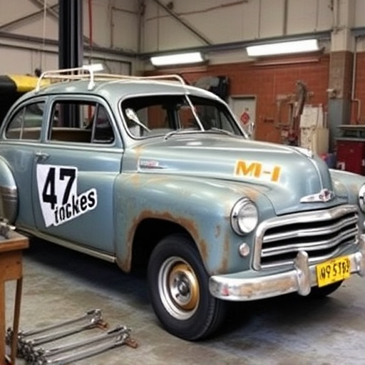 vehicle restoration process