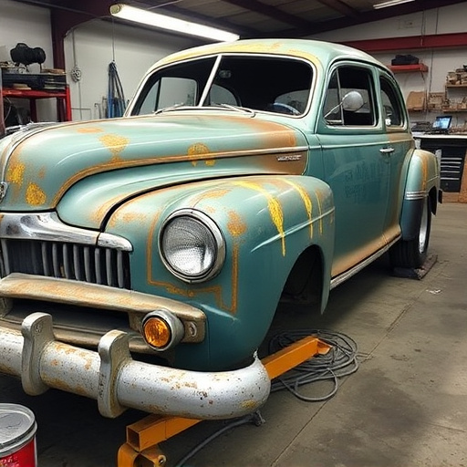 vehicle restoration process