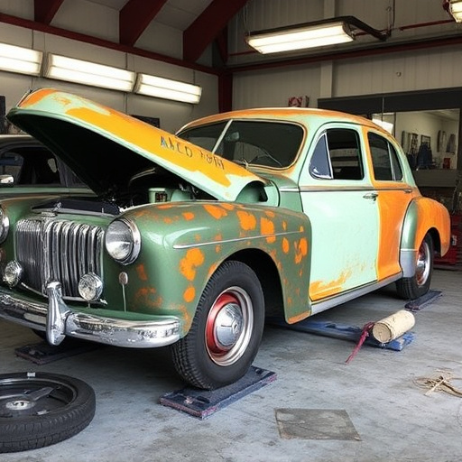 vehicle restoration process