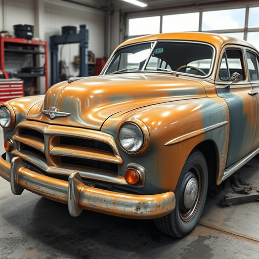 vehicle restoration process