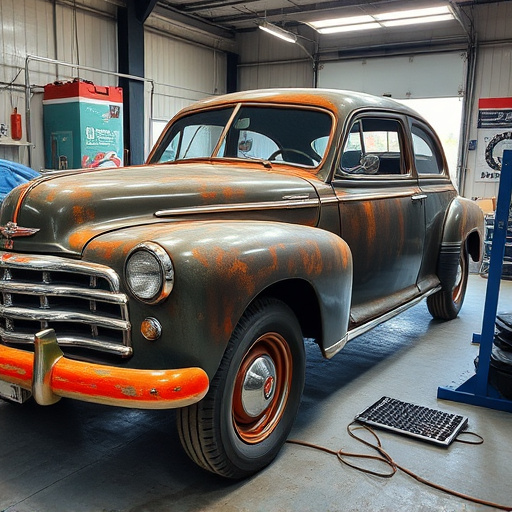 vehicle restoration process
