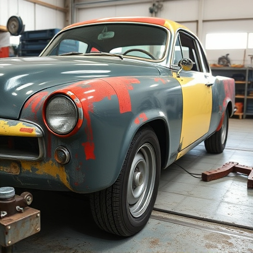 vehicle restoration process