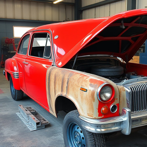 vehicle restoration process