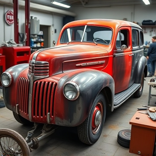vehicle restoration process