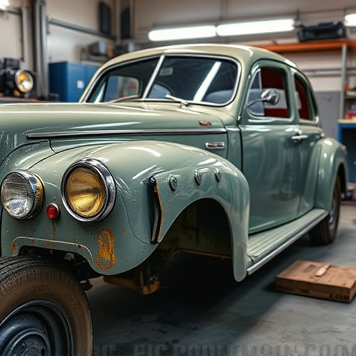 vehicle restoration process