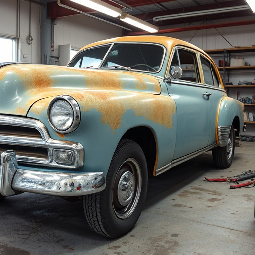 vehicle restoration process
