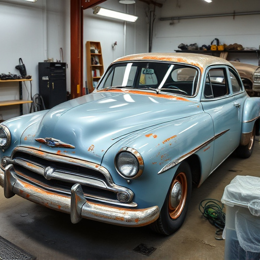 vehicle restoration process