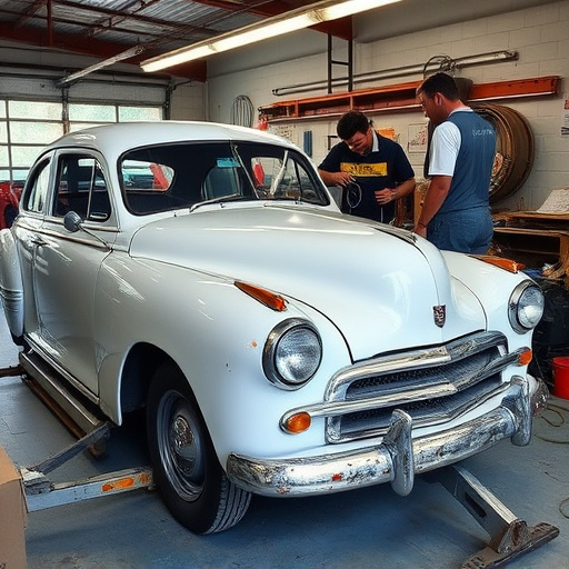 vehicle restoration process
